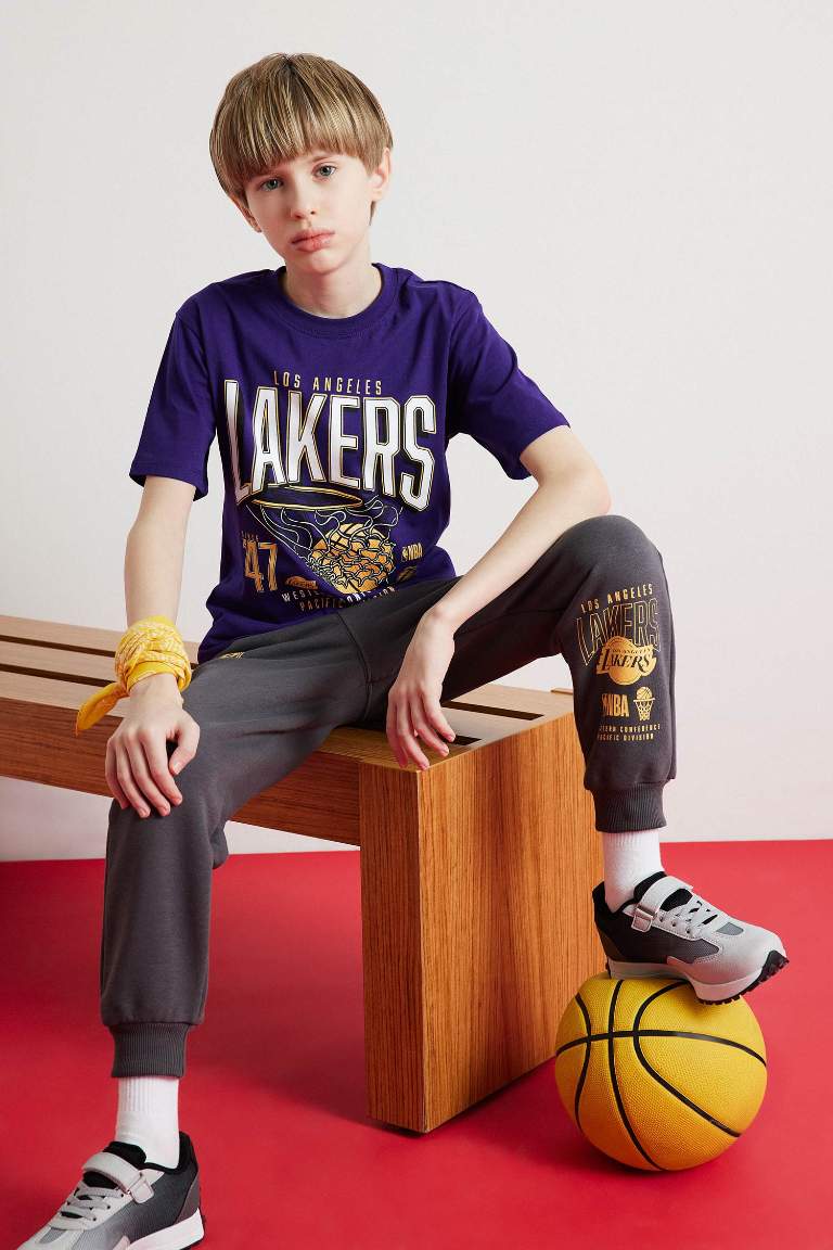 T-shirt NBA Los Angeles Lakers à manches courtes pour garçon