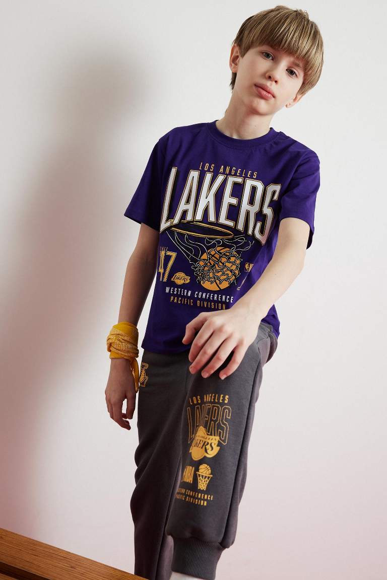 T-shirt NBA Los Angeles Lakers à manches courtes pour garçon