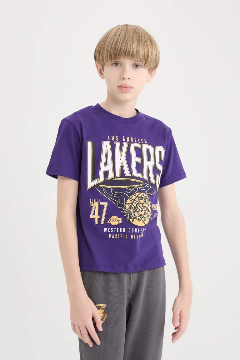 T-shirt NBA Los Angeles Lakers à manches courtes pour garçon