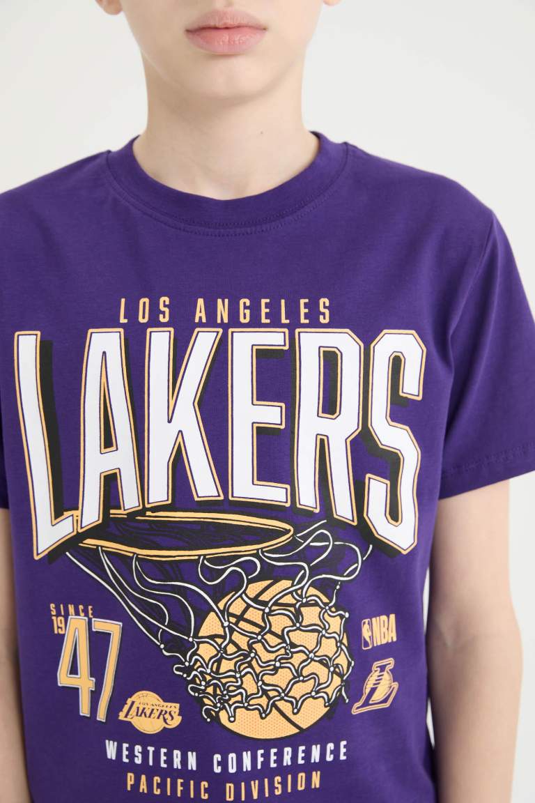 T-shirt NBA Los Angeles Lakers à manches courtes pour garçon