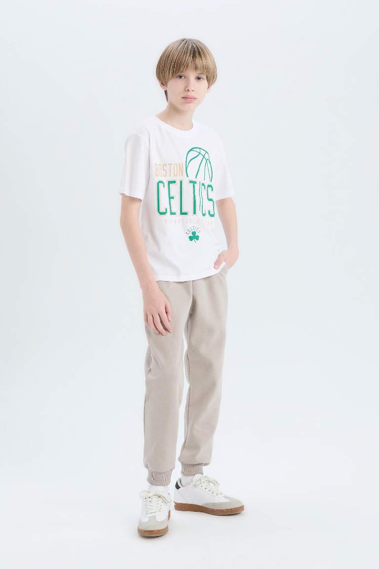 T-shirt NBA Boston Celtics à col rond et manches courtes pour garçon