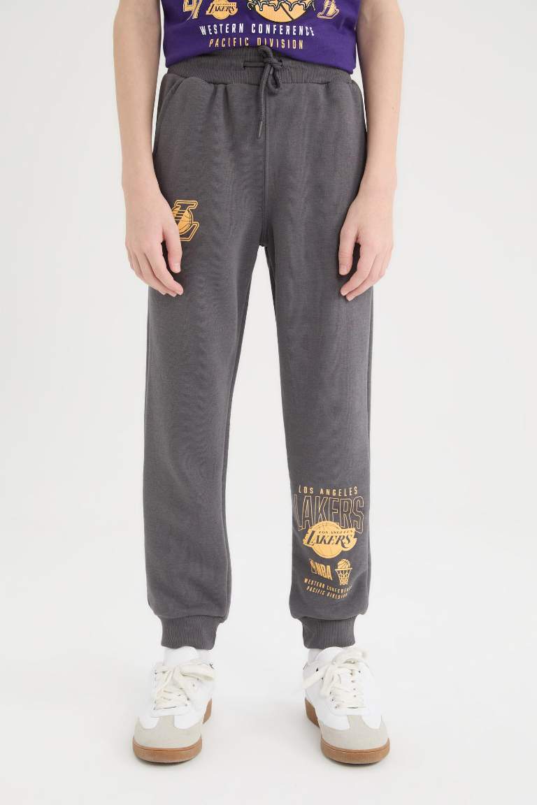 Pantalon de Jogging NBA LA Lakers avec poches pour garçon