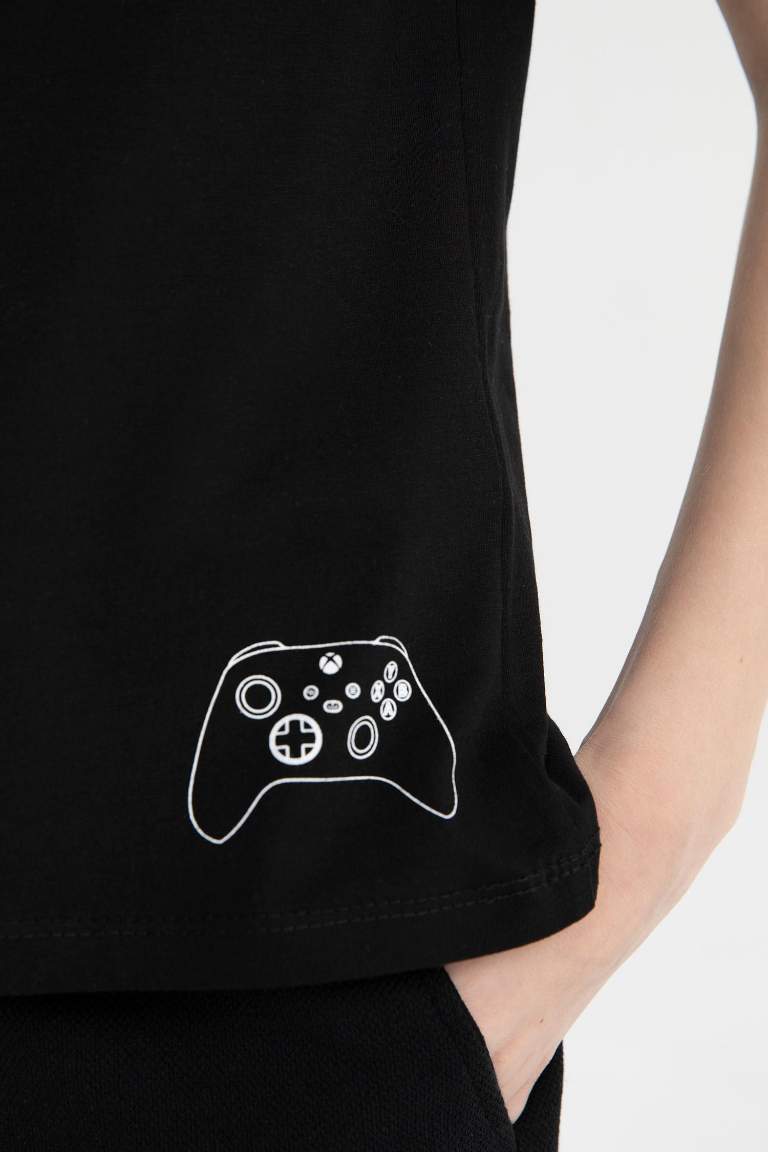 T-shirt Xbox à col rond et manches courtes pour garçon