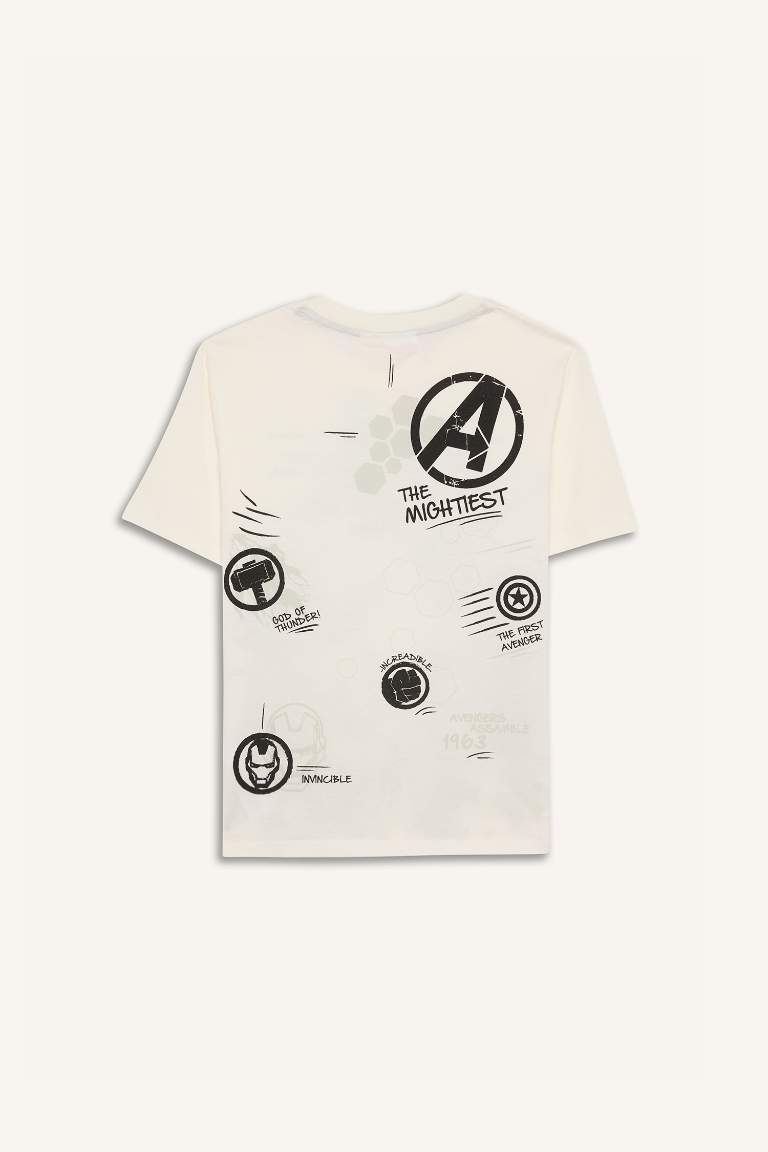 Boy Marvel Avengers Crew Neck Short Sleeve T-Shirt