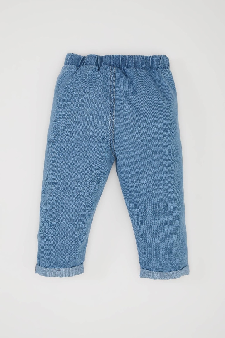 Pantalon Jean à taille élastique pour bébé garçon