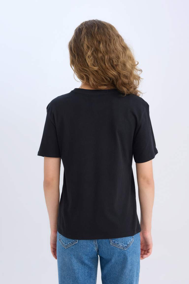 Regular Fit Crew Neck Short Sleeve T-Shirt