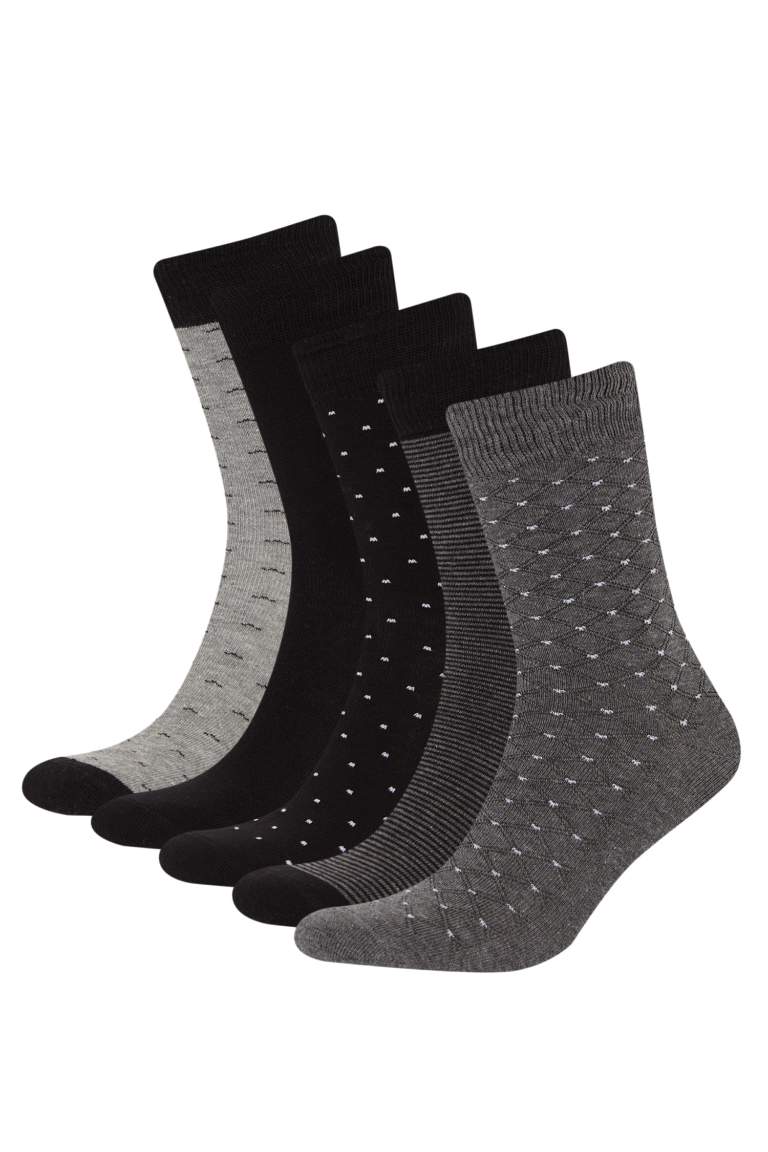 Chaussettes Longues Coton 5 Homme