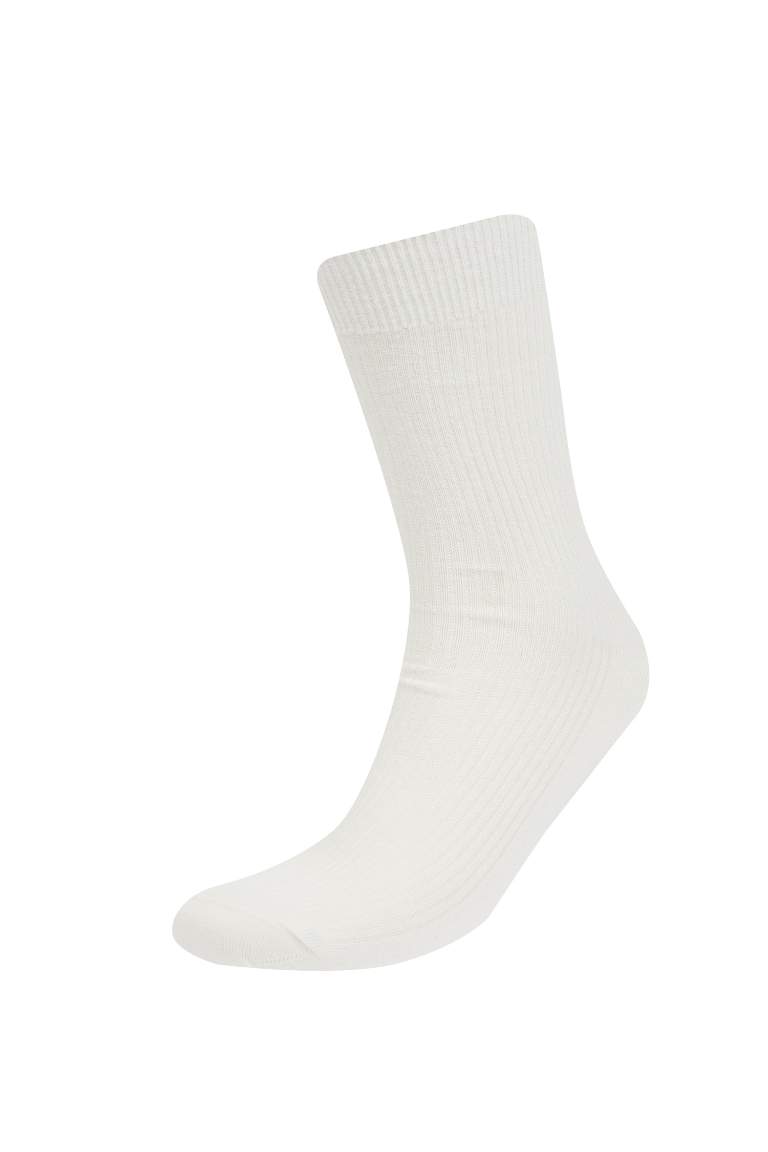 Lot de 5 paires de chaussettes longues en coton pour homme