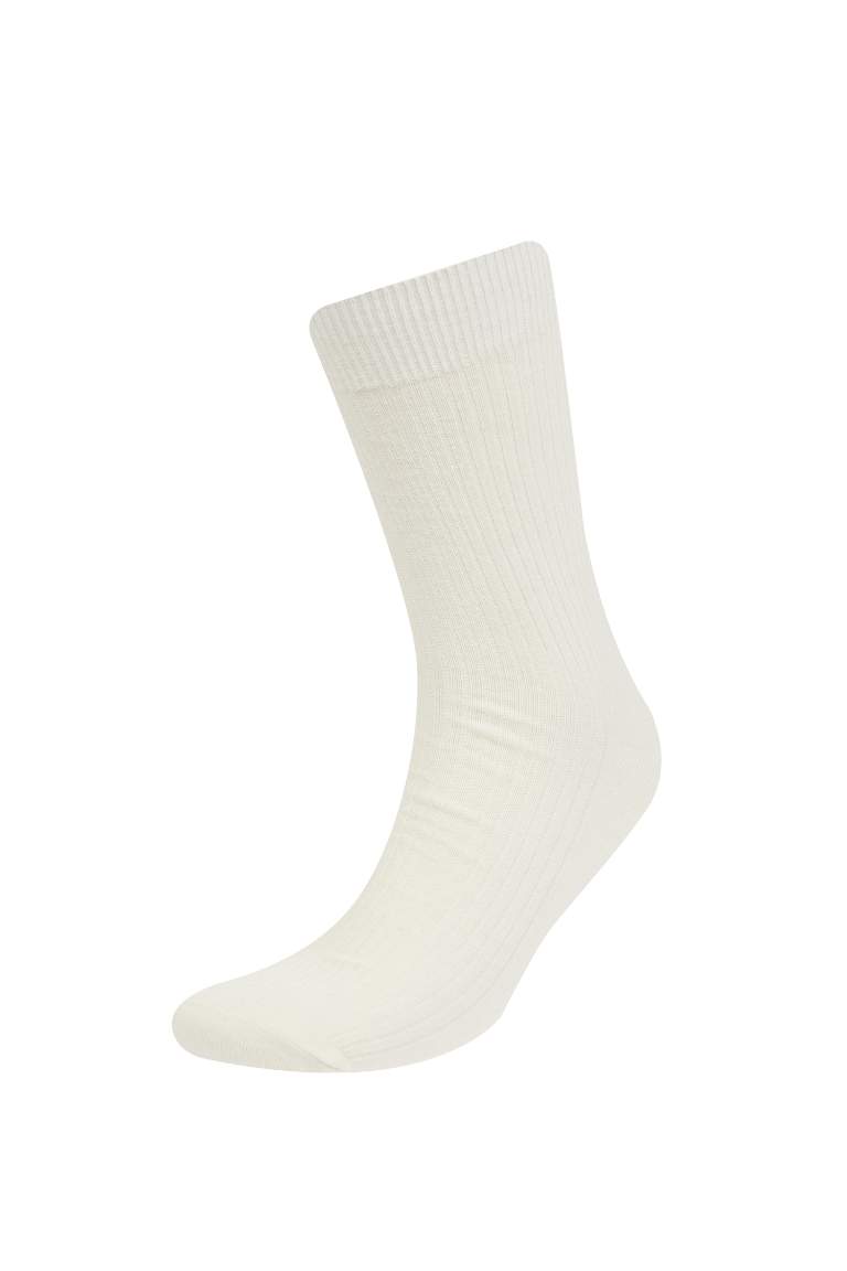 Man Comfortable Elastic 3 Piece Cotton Long Socks