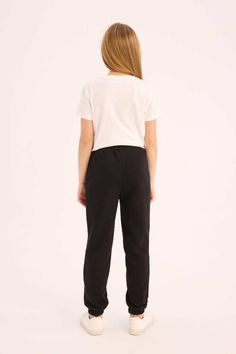 Pantalon de Jogging imprimé à taille élastiques pour fille