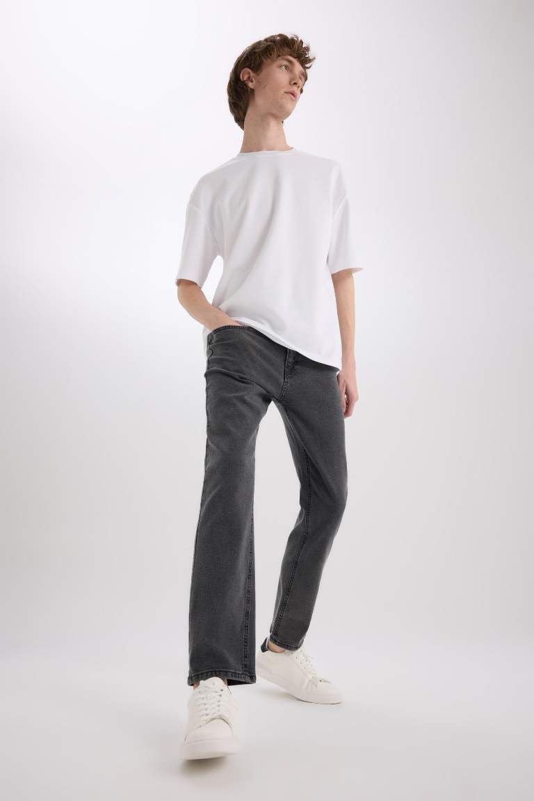 Sergio Regular Fit Normal Kalıp Normal Bel Boru Paça Jean Pantolon