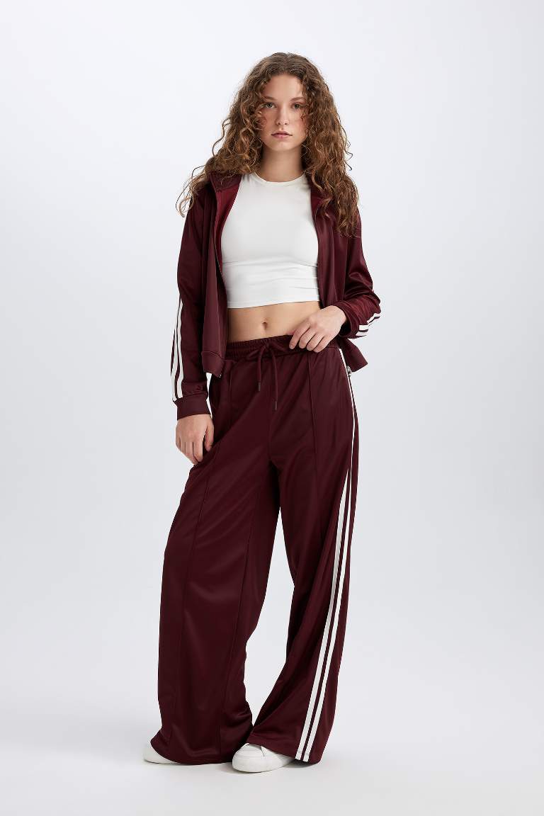 Wide Leg Elastic Waist Long Length Sweatpants