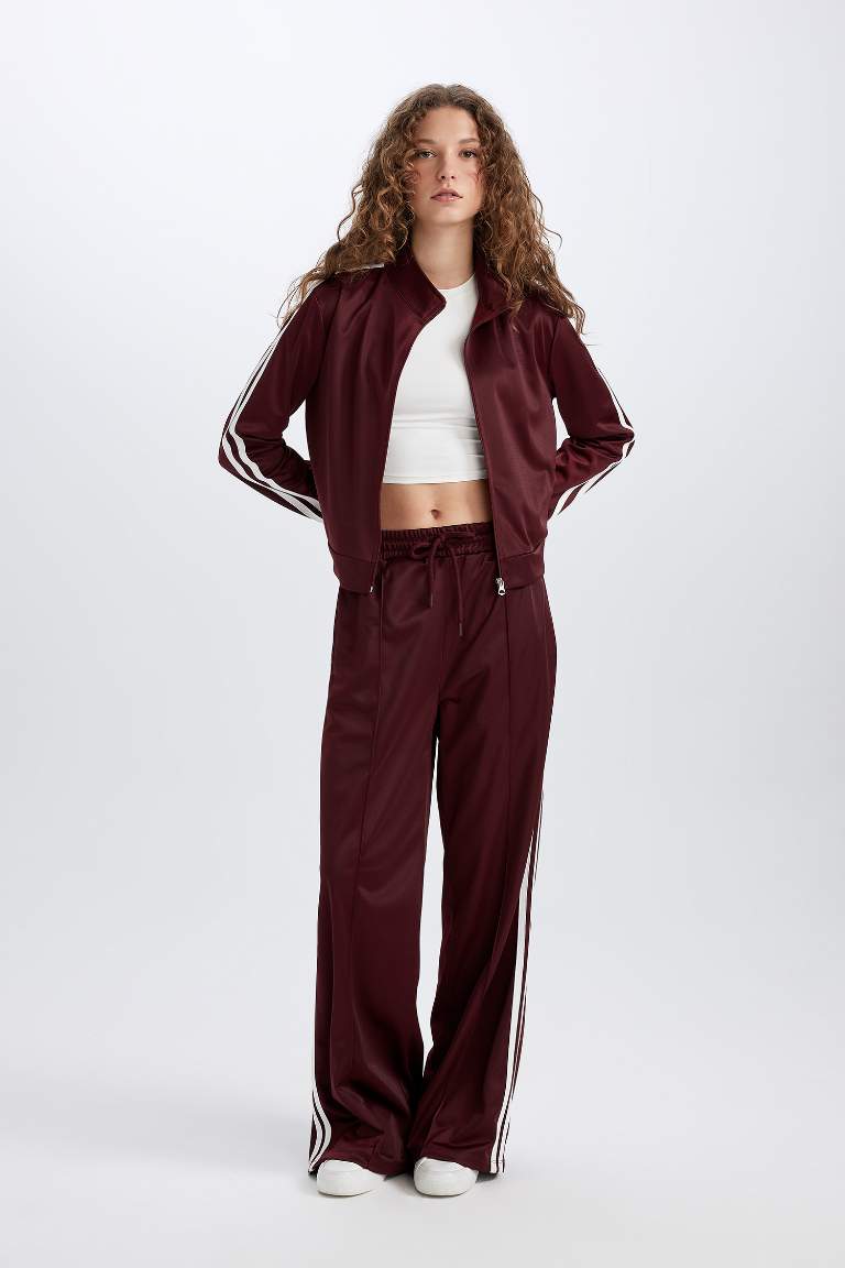 Wide Leg Elastic Waist Long Length Sweatpants