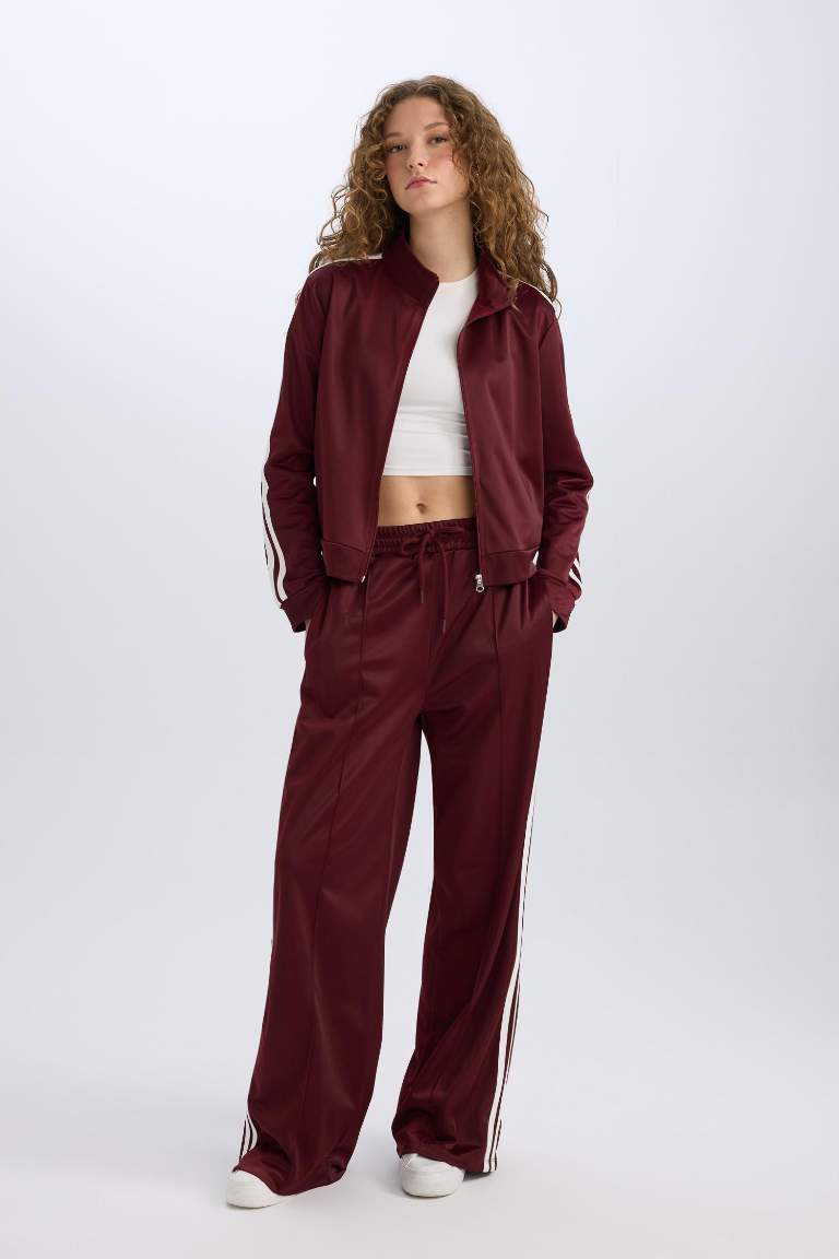 Wide Leg Elastic Waist Long Length Sweatpants