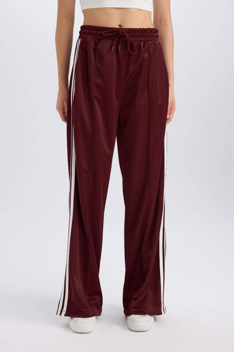 Wide Leg Elastic Waist Long Length Sweatpants