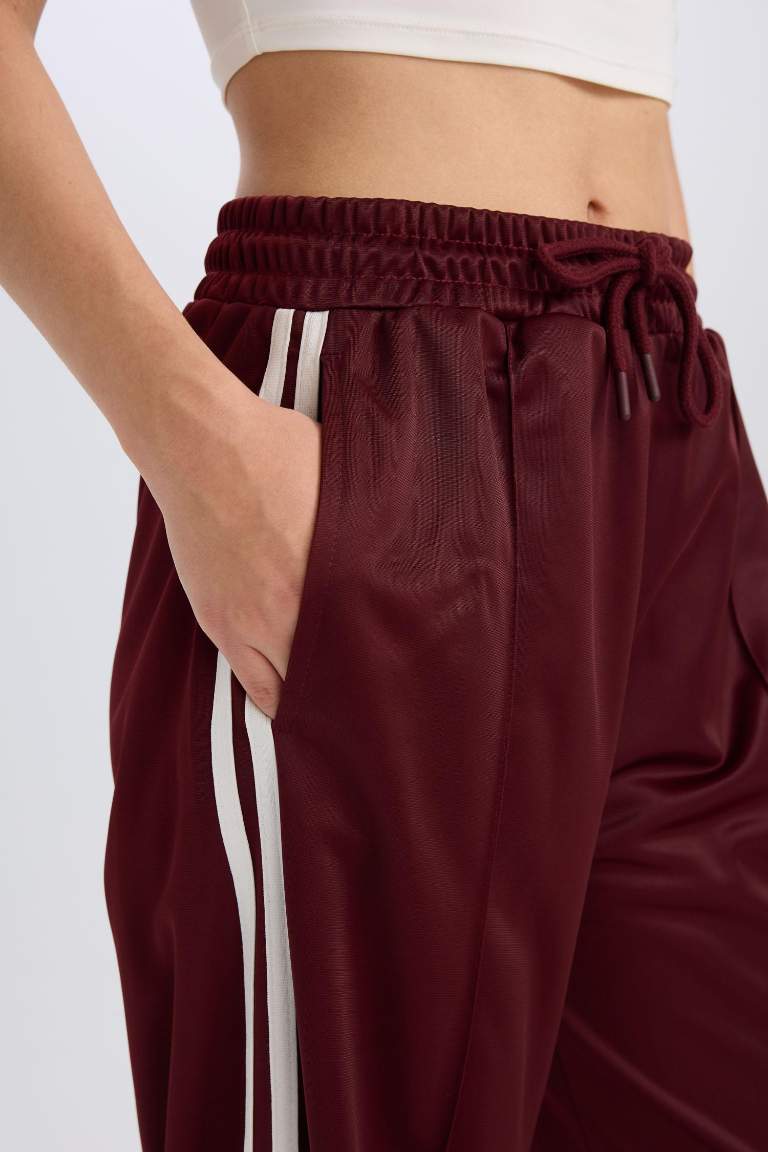 Wide Leg Elastic Waist Long Length Sweatpants