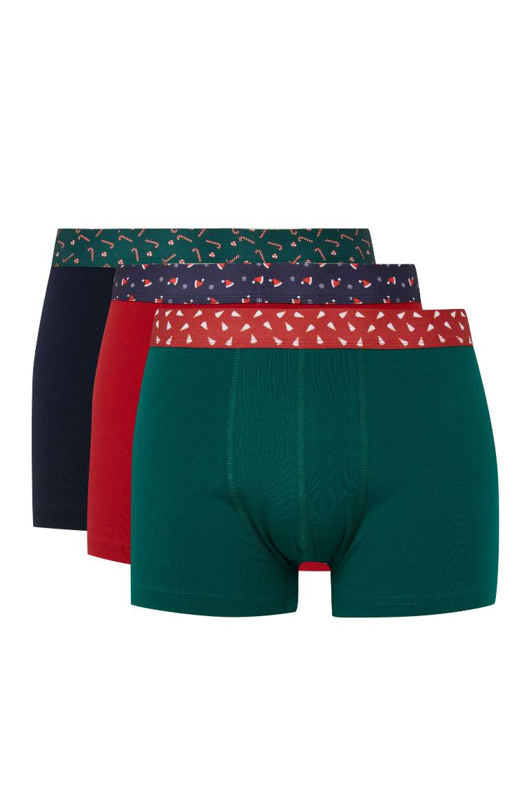 Man Regular Fit Boxer - 3 Pieces 