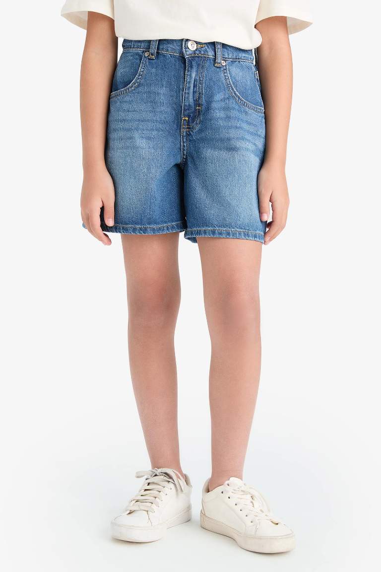 Girl Jean Shorts