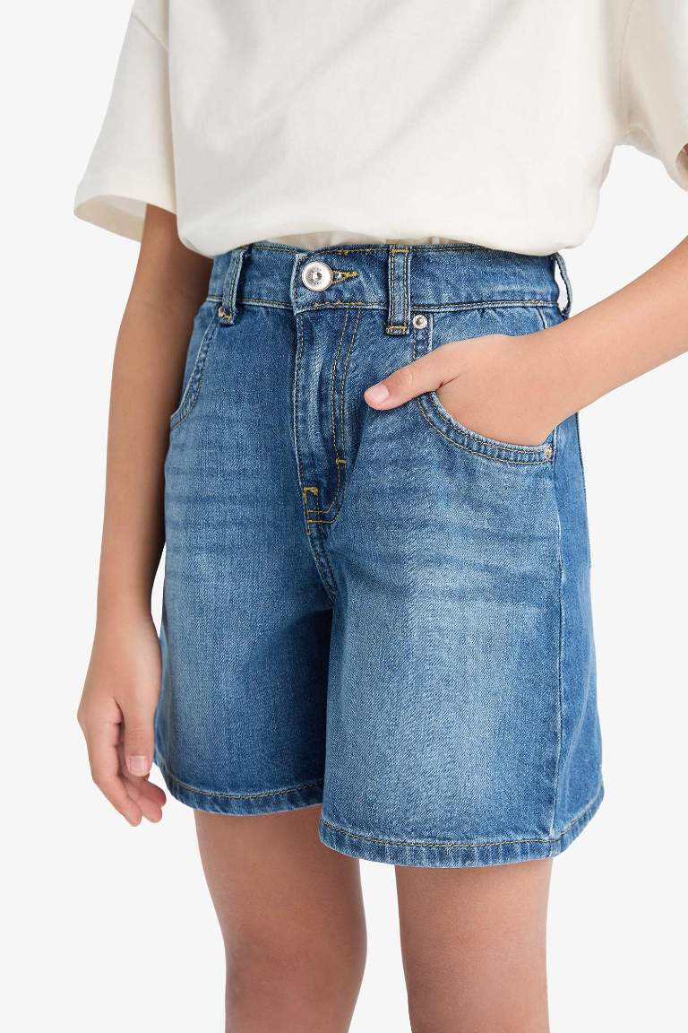 Girl Jean Shorts