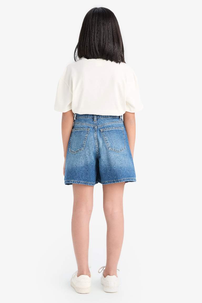 Girl Jean Shorts