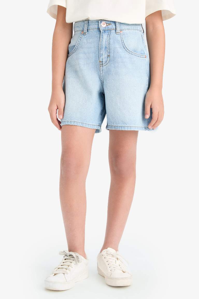 Girl Jean Shorts