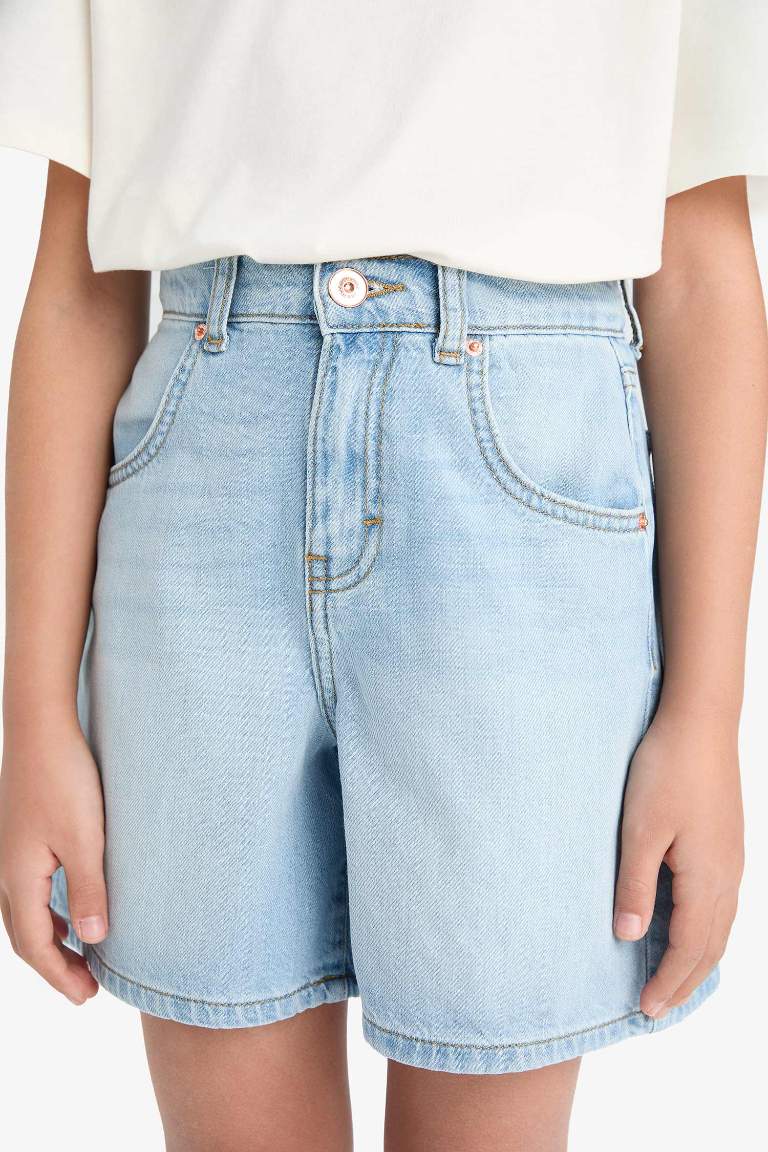 Girl Jean Shorts