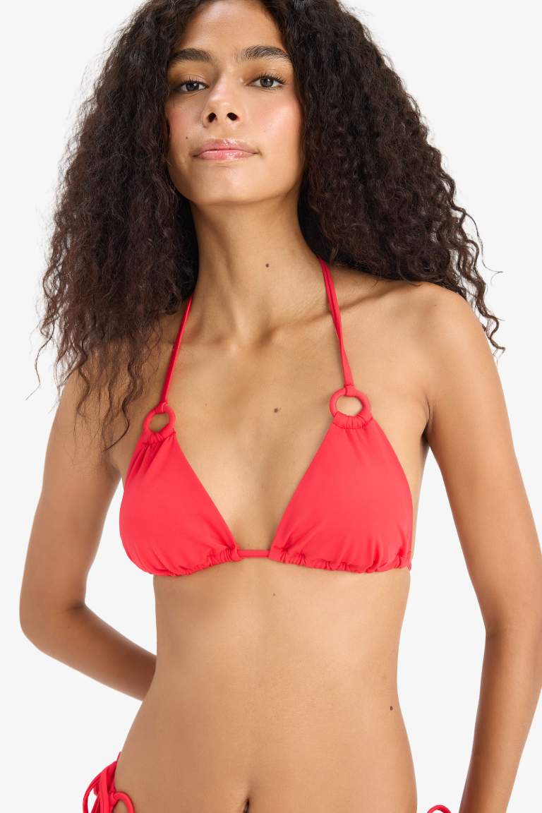 Regular Fit Üçgen Bikini Üstü-Fall in Love