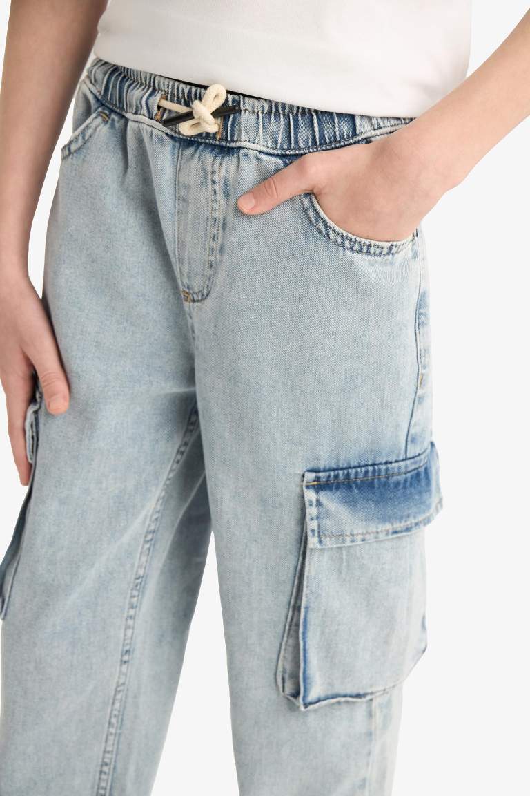 Boy Jogger Elastic Banded Leg Jeans