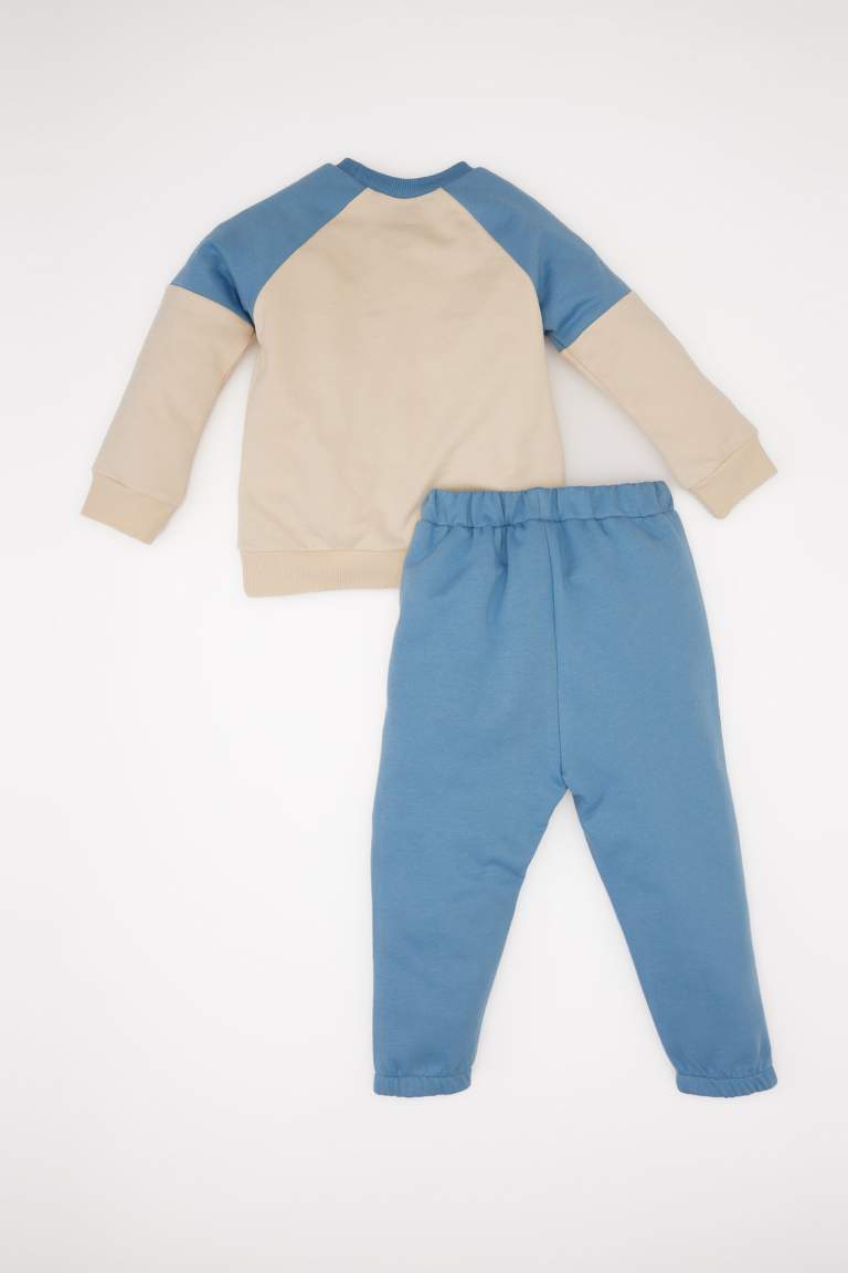 Ensemble sweatshirt imprimé et pantalon de jogging pour bébé garçon