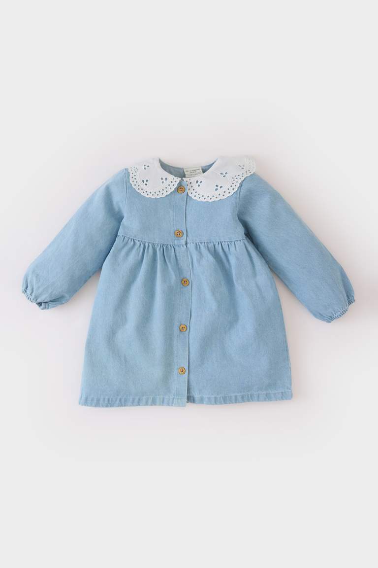 Robe à manches longues pour bébé fille