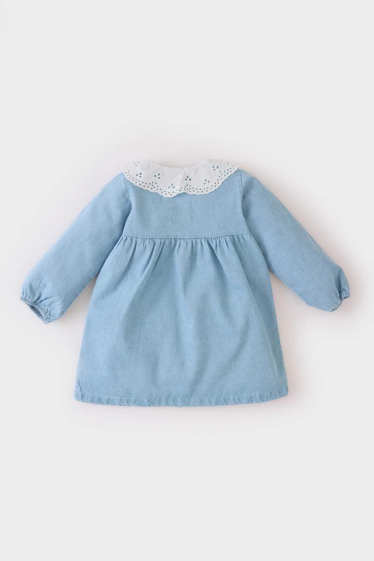 Robe à manches longues pour bébé fille