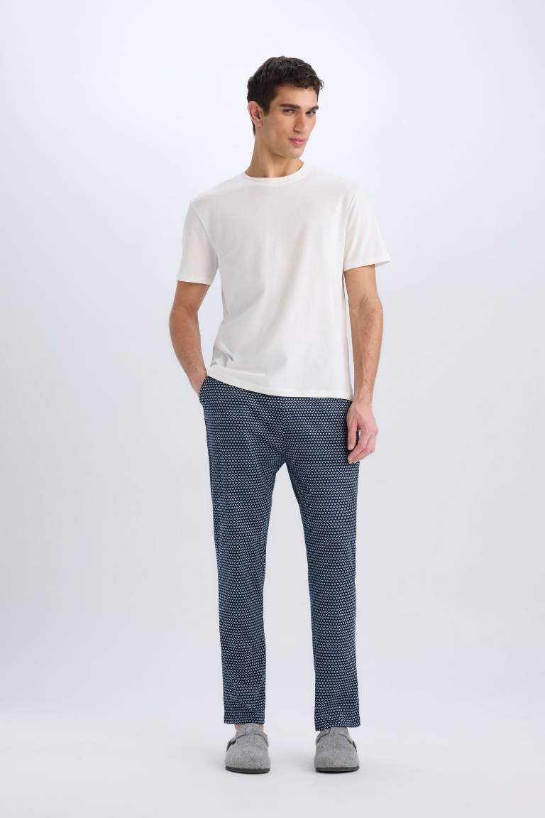 Pantalon de pyjama imprimé avec poches Coupe régulière