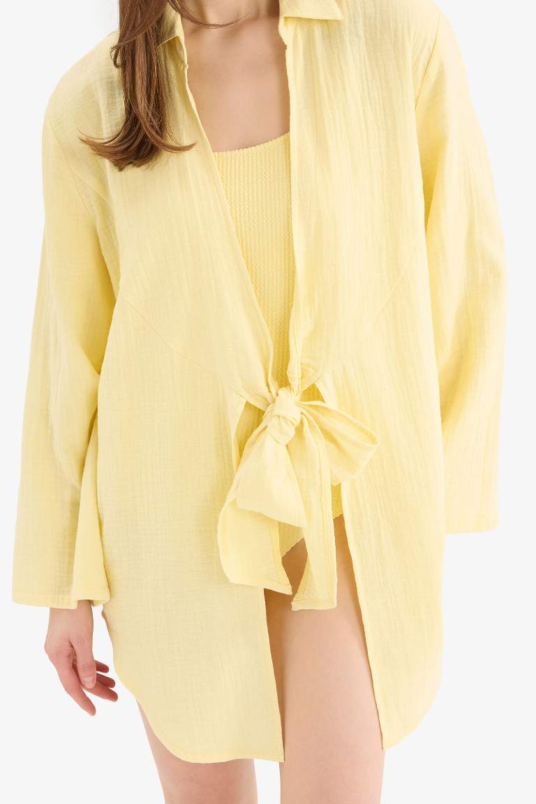 Chemise de plage en mousseline Coupe droite de Fall in Love