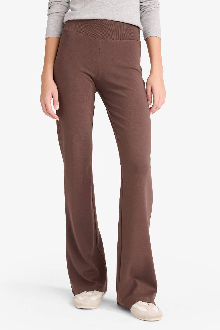 Coool Flare Fit Ribana Pantolon