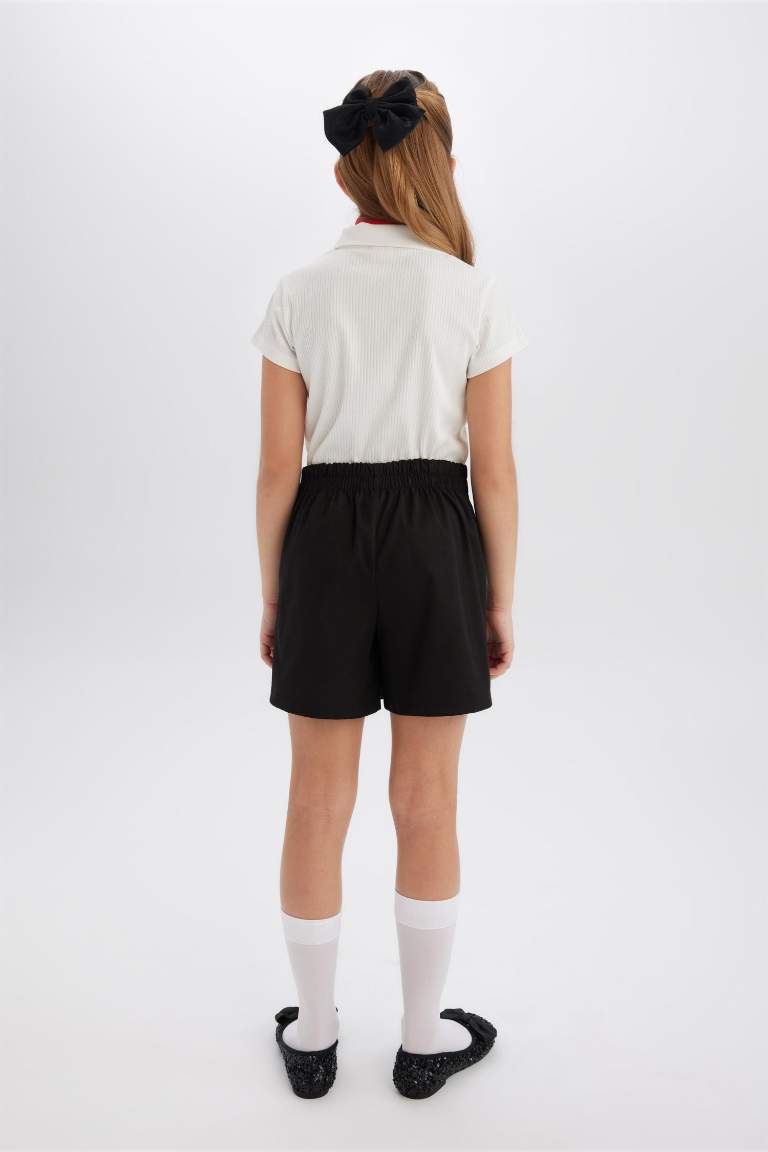 Girl Basic Gabardine Skort