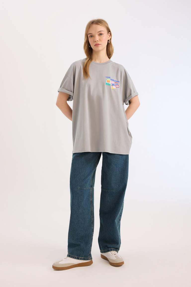 Oversize Fit Short Sleeve T-Shirt