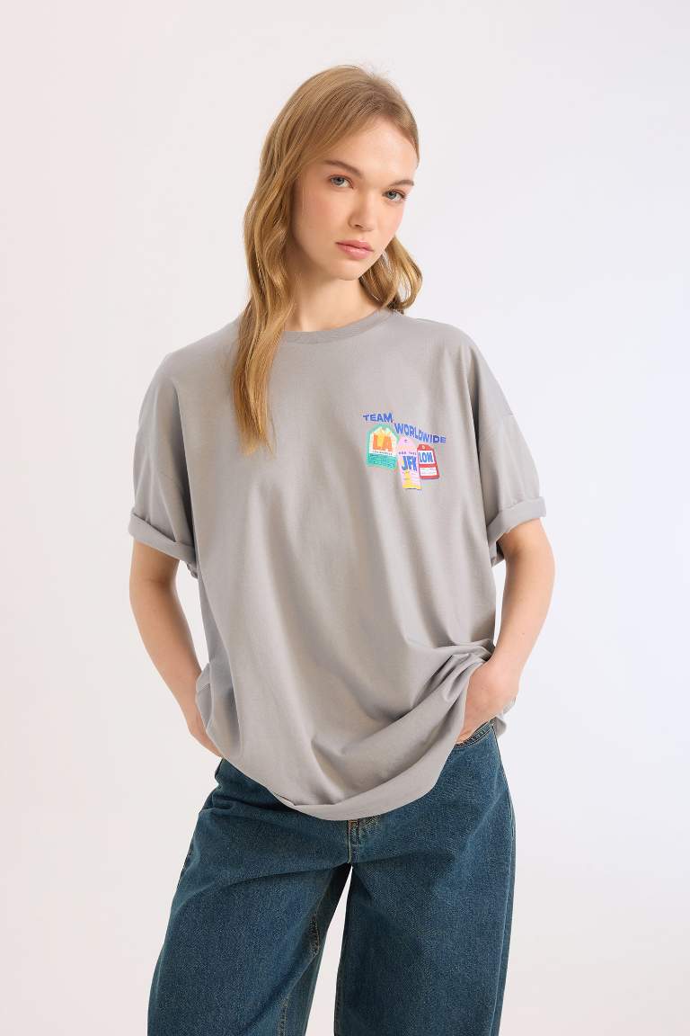 Oversize Fit Short Sleeve T-Shirt