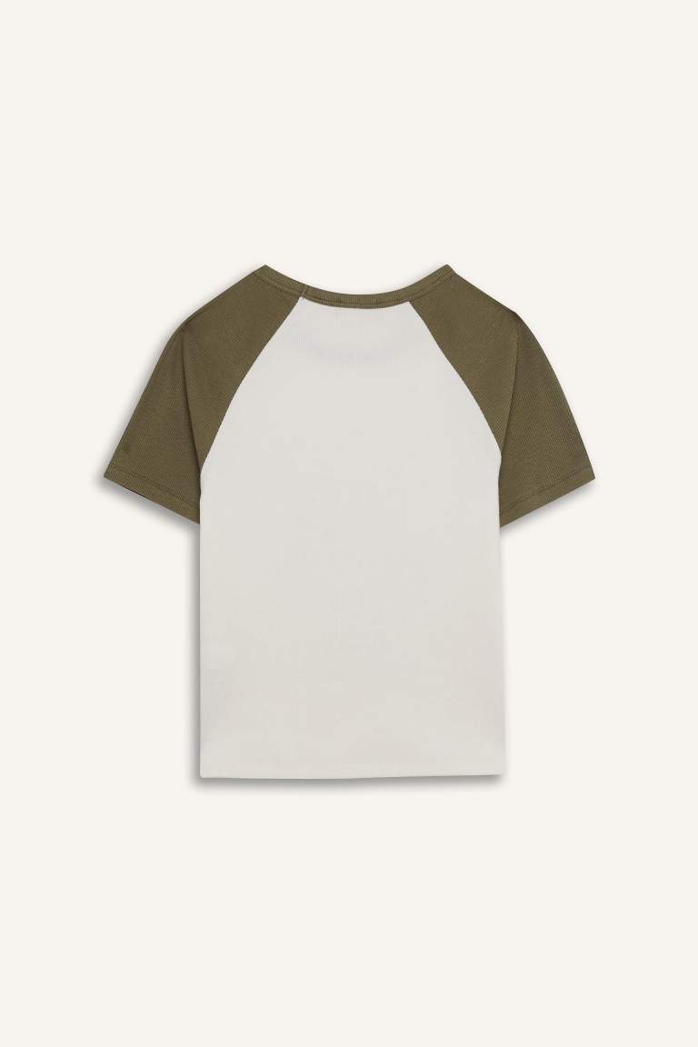 Slim Fit Camisole Short Sleeve T-Shirt