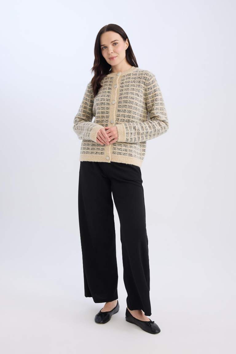 Straight Wide Geniş Paöa Basic Düz Pantolon