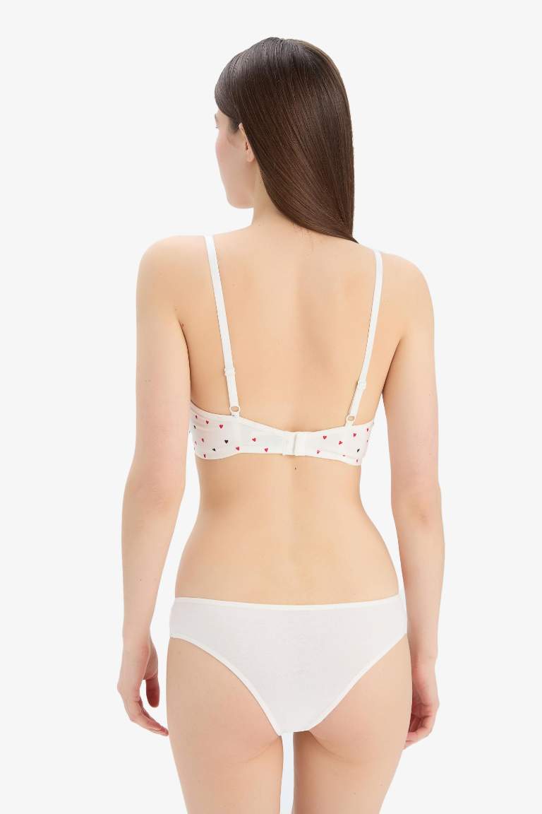 Kalp Desenli First Bra-Fall in Love