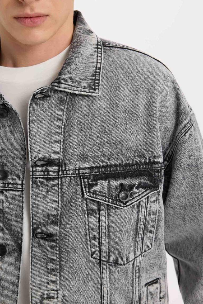 Oversize Fit Jean Jacket