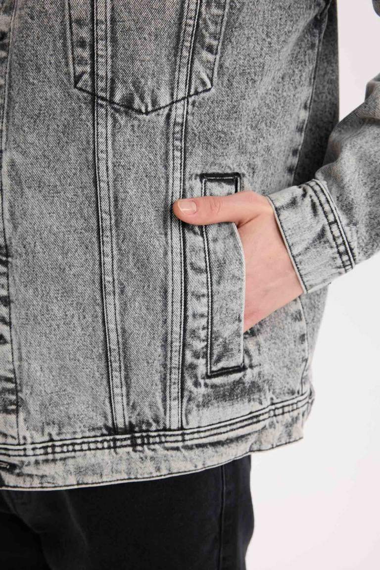 Veste en jean oversize