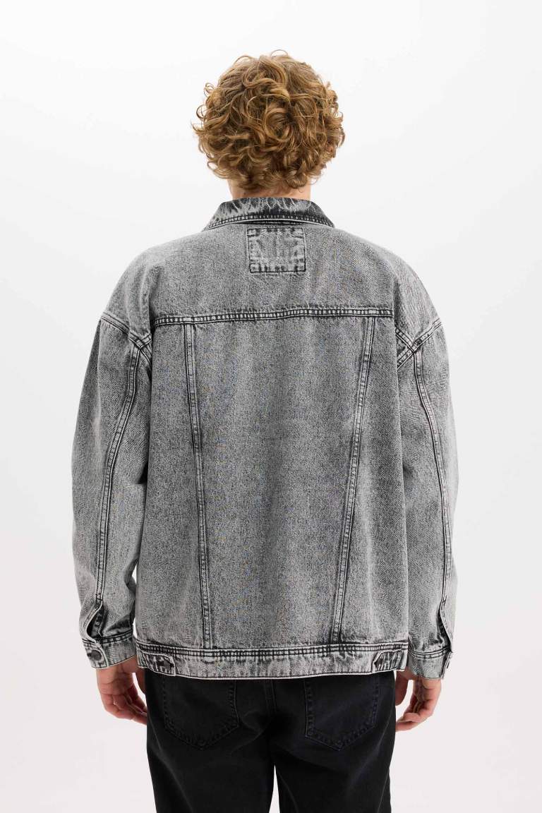 Veste en jean oversize