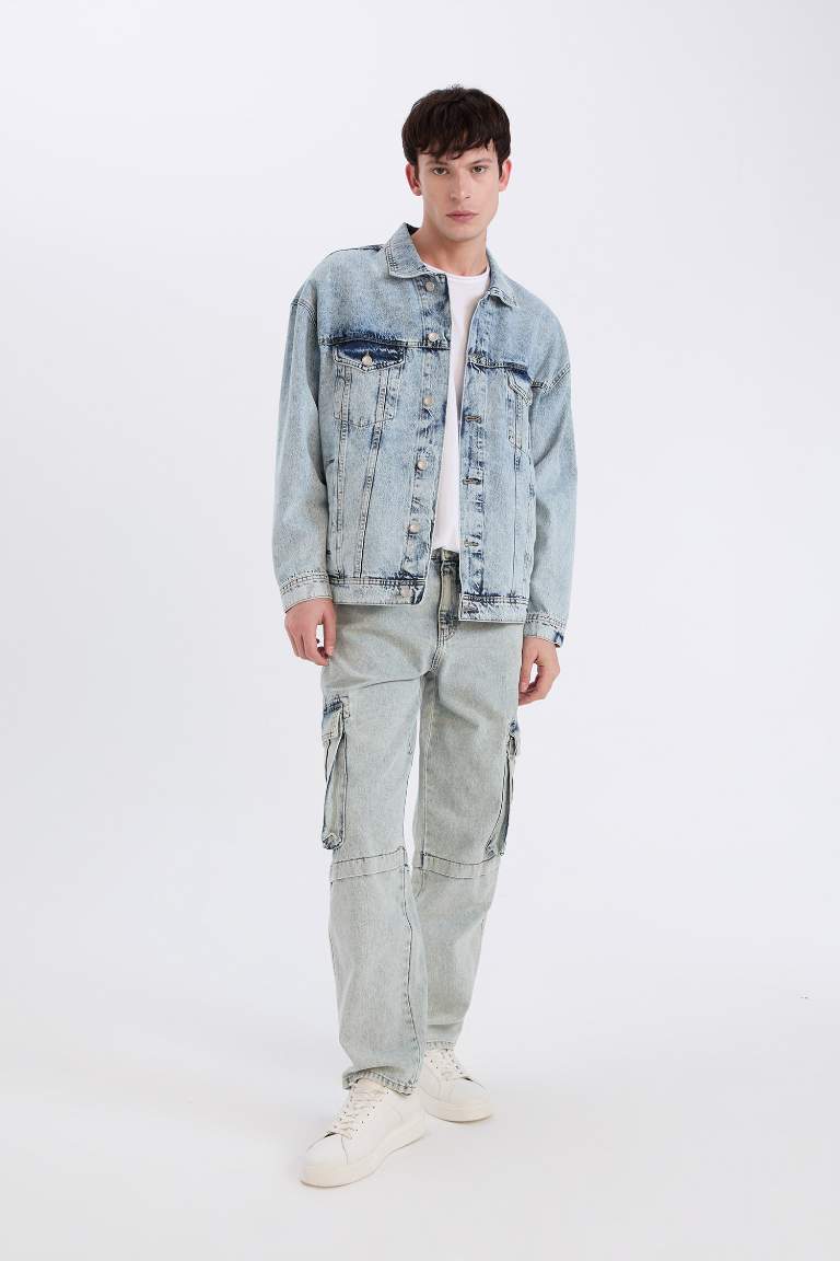 Veste en jean coupe oversize