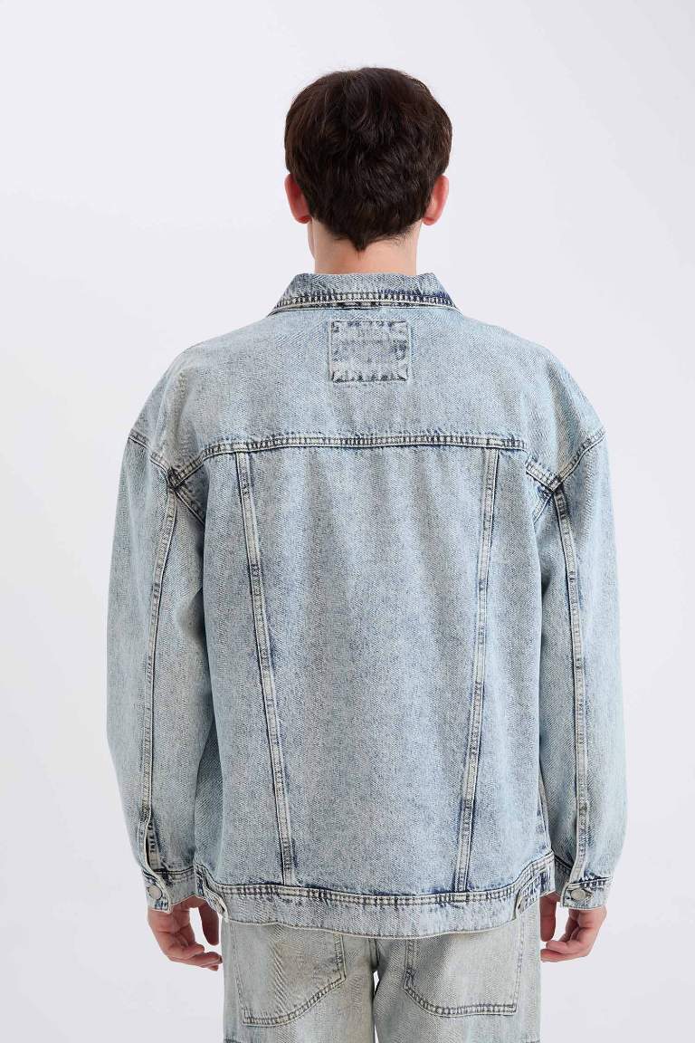 Oversize Fit Jean Jacket