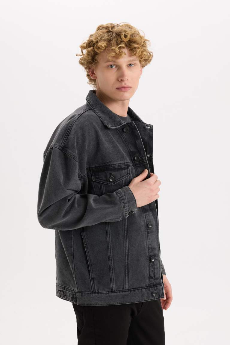 Oversize Fit Jean Jacket