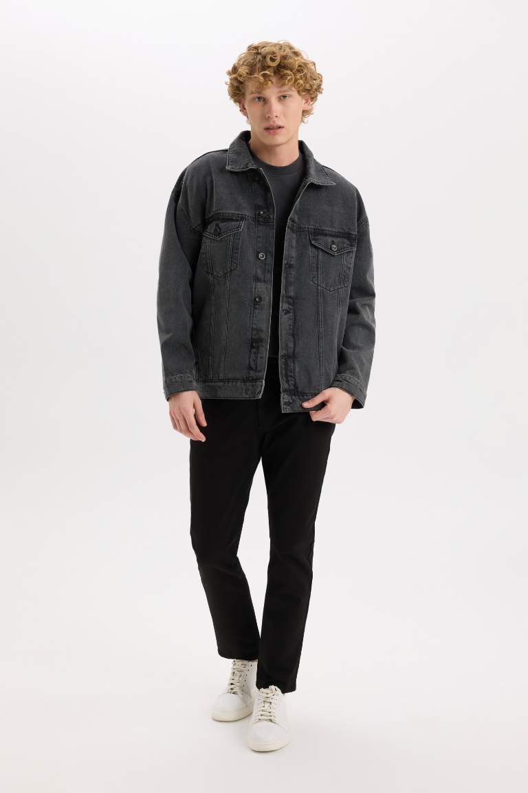 Veste en jean oversize