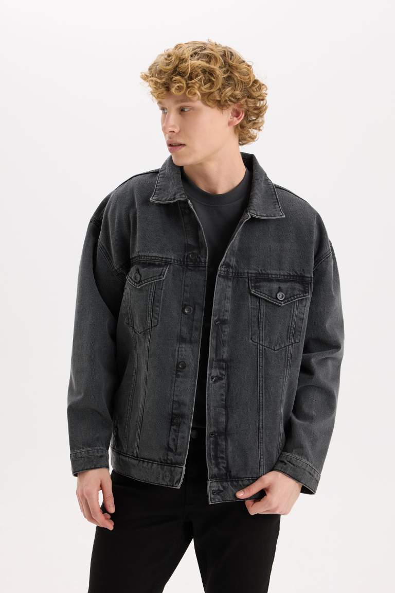 Oversize Fit Jean Jacket