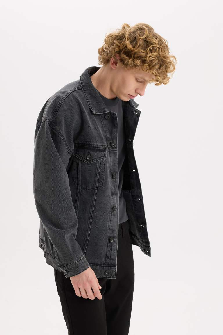 Oversize Fit Jean Jacket