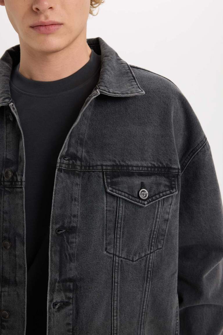 Oversize Fit Jean Jacket